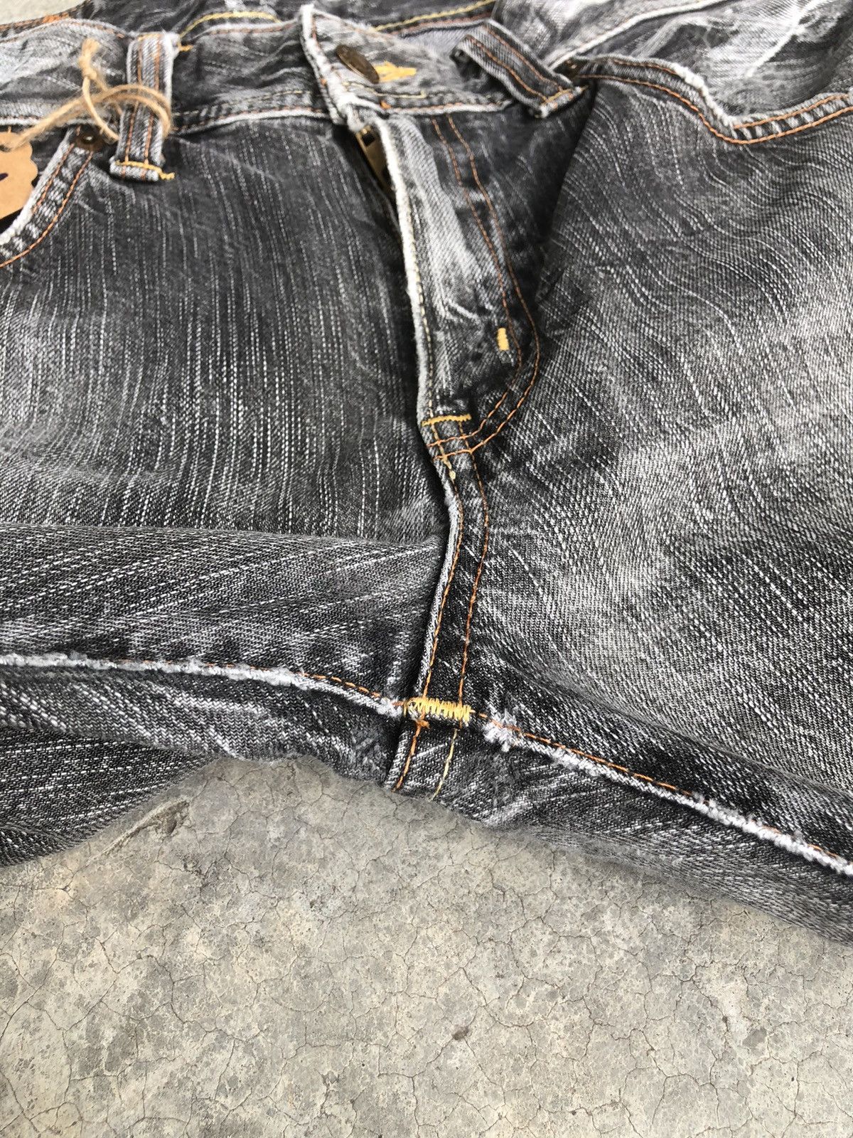 Edwin Japanese Edwin 511 RV Flared Jeans Distressed Broken Jeans Size US 34 / EU 50 - 15 Thumbnail