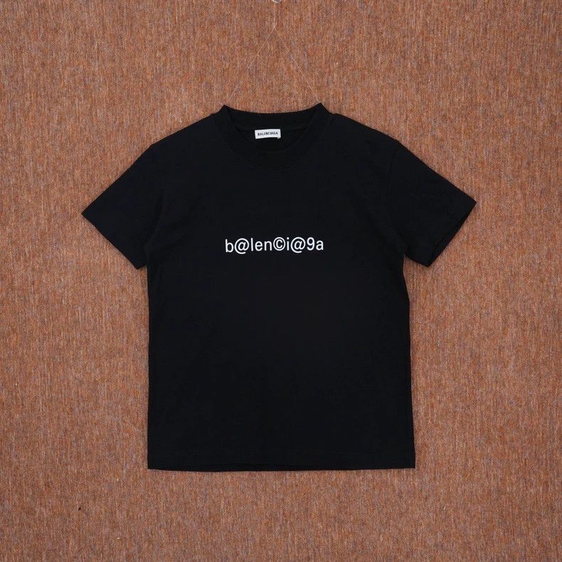 Balenciaga Logo Short Sleeve T-shirt - dmc