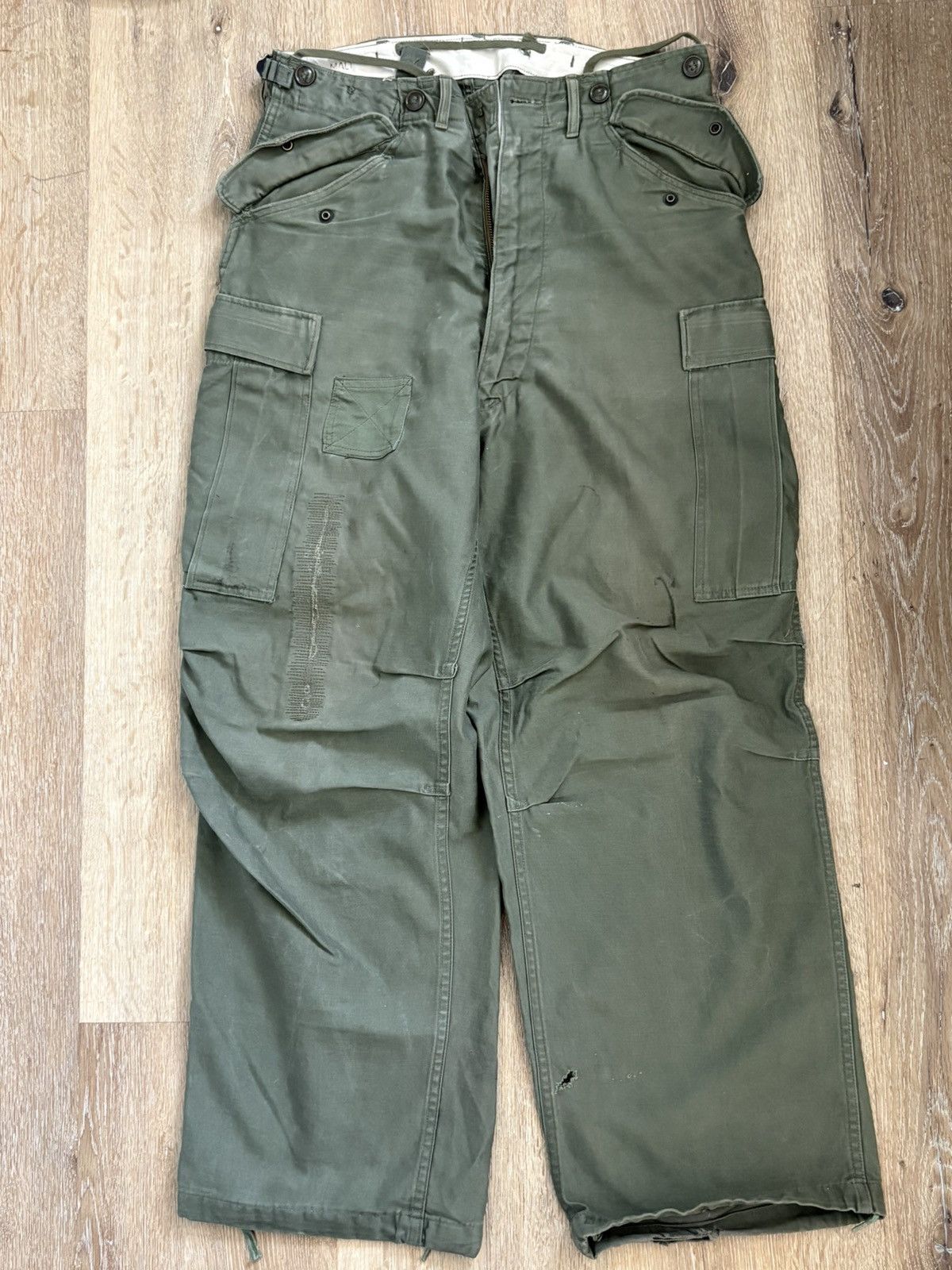 Vintage Vintage M51 Military Cargo pants Size US 30 / EU 46 - 1 Thumbnail