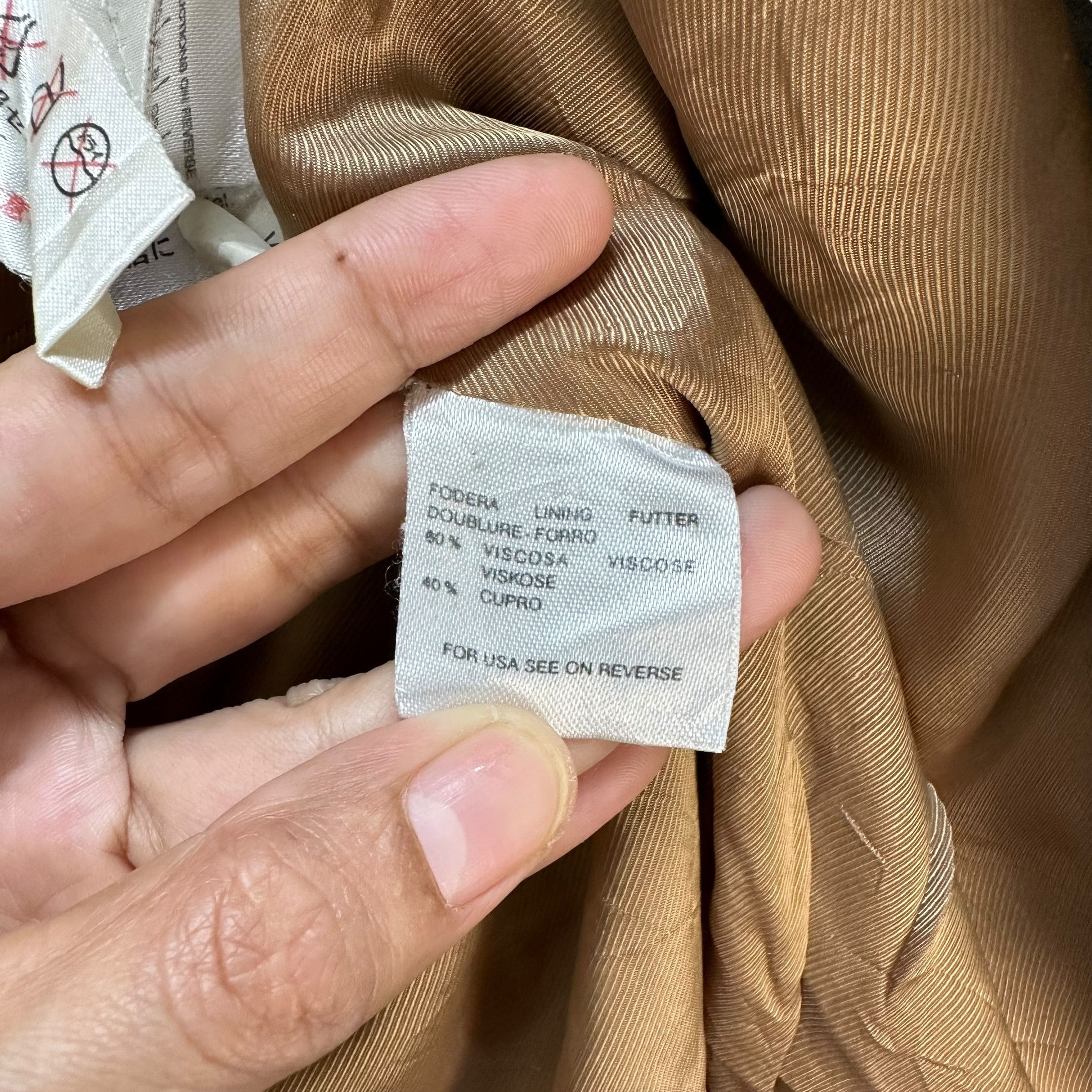 Max Mara Max Mara Suede Leather Jacket #9166-65 Size S / US 4 / IT 40 - 11 Thumbnail