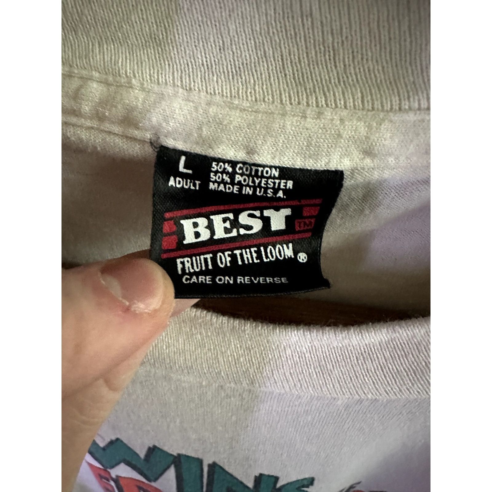Fruit Of The Loom Vintage Twins Are More Different Than Alike T-Shirt Size L Size US L / EU 52-54 / 3 - 3 Thumbnail