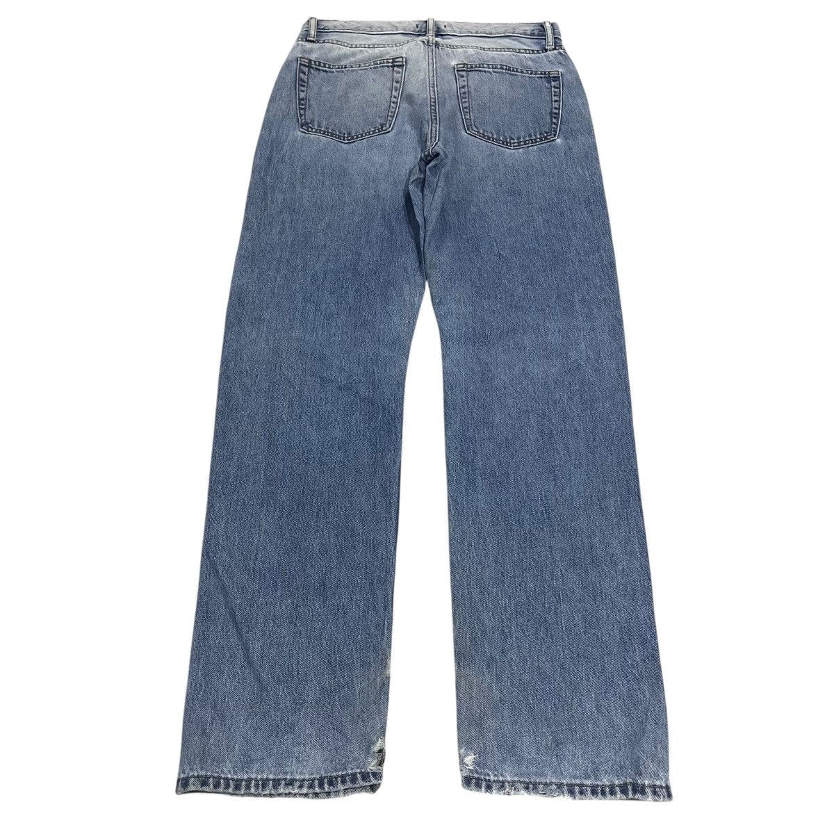 If Six Was Nine × Japanese Brand × Le Grande Bleu (L.G.B.) VINTAGE UNIQLO LIGHT BLUE WASHED DENIM PANTS Size US 32 / EU 48 - 9 Thumbnail