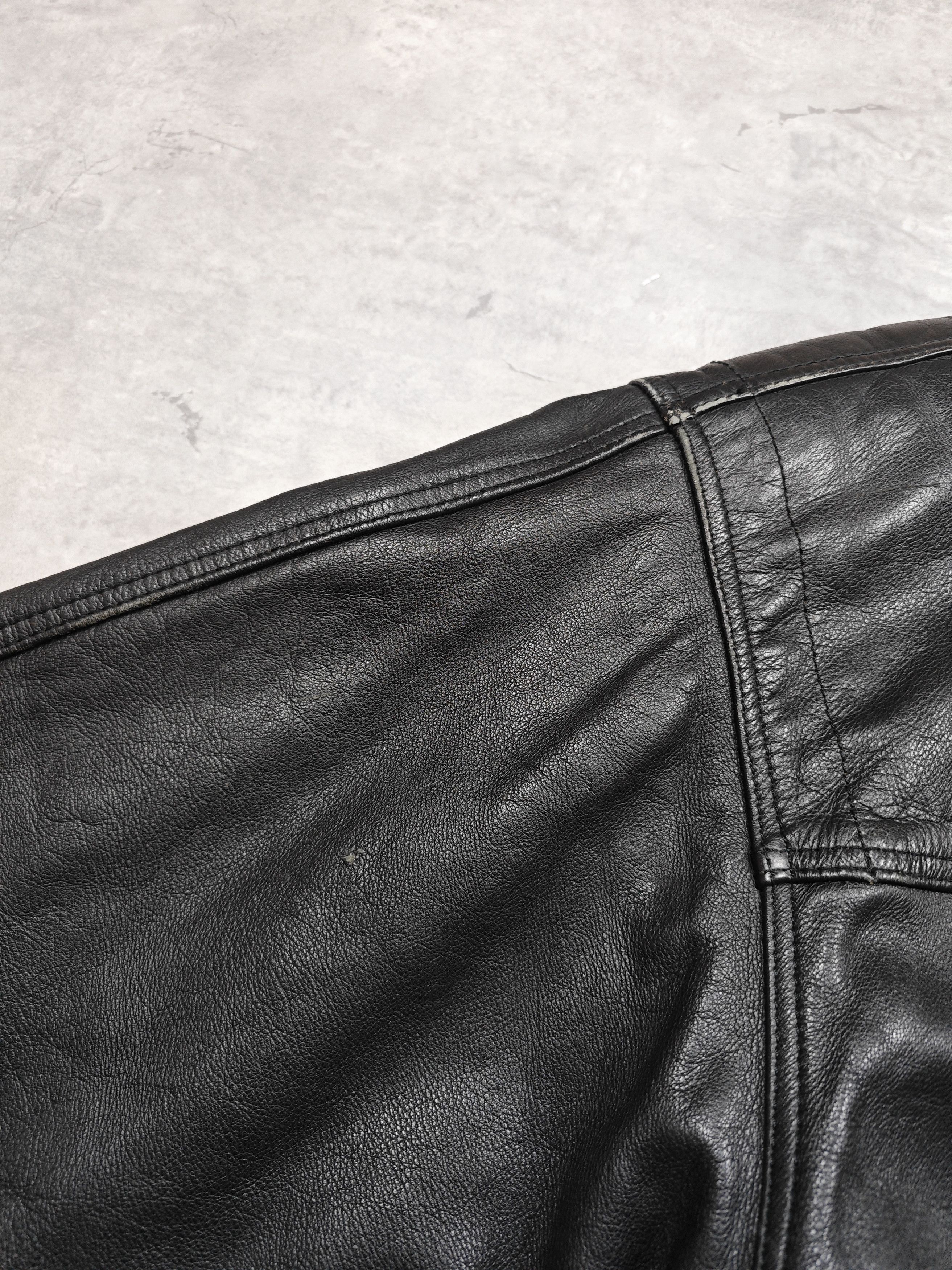 Angelo Litrico Angelo Litrico Vintage Leather Jacket Size US XL / EU 56 / 4 - 8 Thumbnail