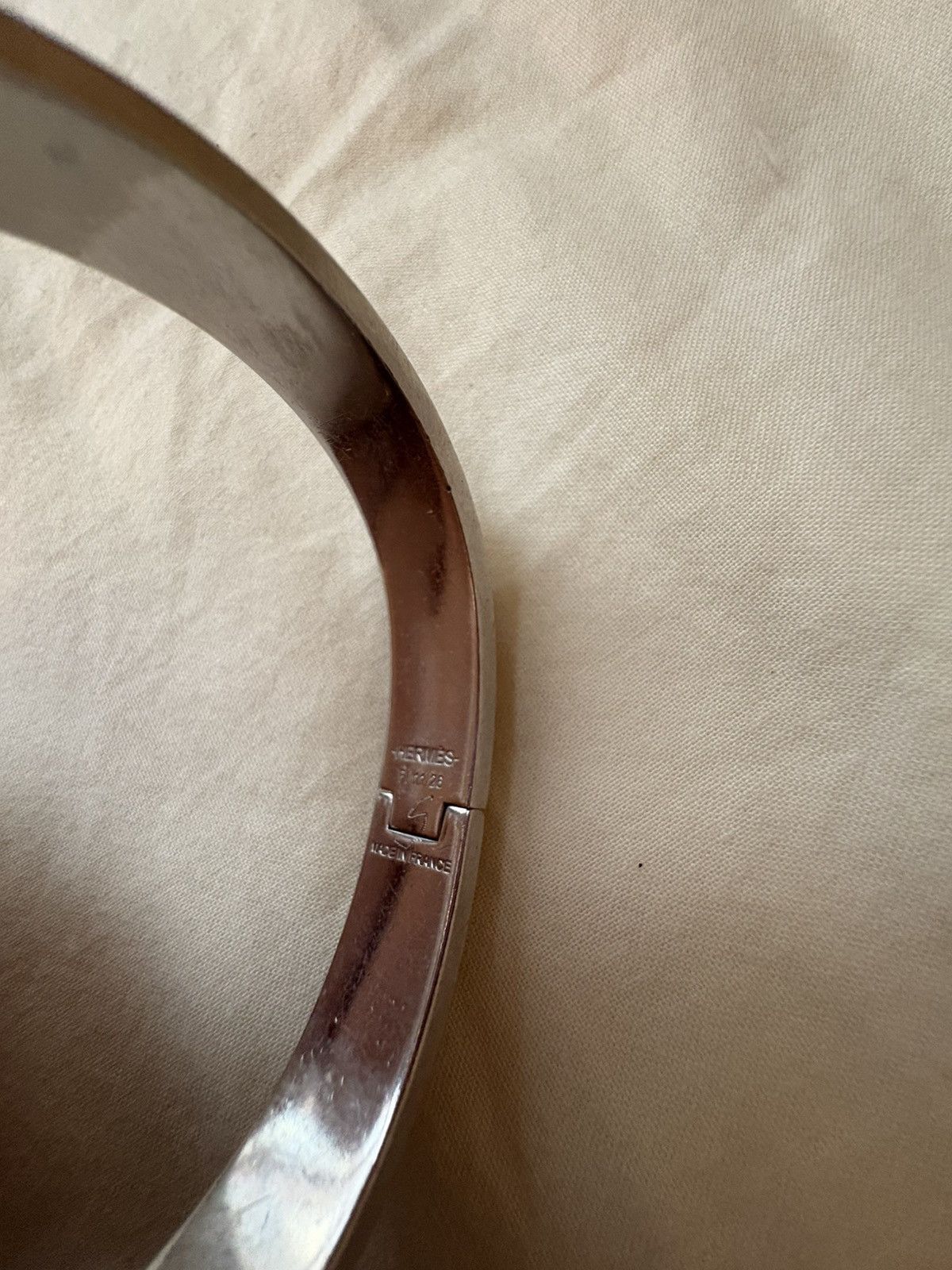 Hermes Hermès Clic Clac H Enamel Bracelet Size ONE SIZE - 3 Thumbnail