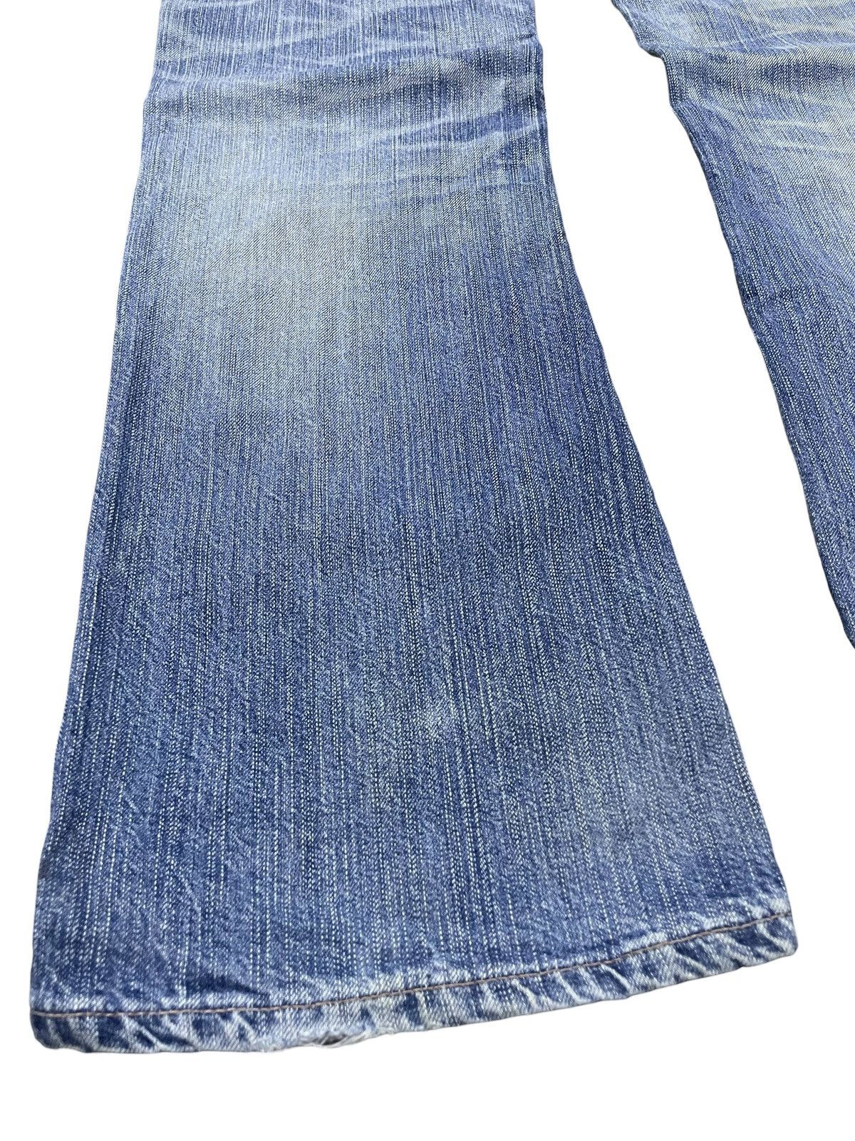 Edwin × If Six Was Nine × Japanese Brand Vintage Edwin XV Western Heavy Stitched Leather Trim Jeans Size US 32 / EU 48 - 16 Thumbnail