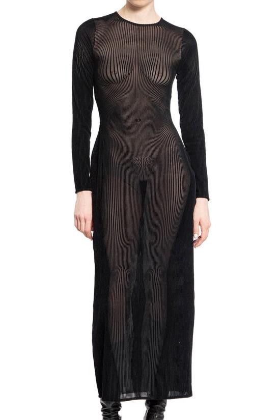 Jean Paul Gaultier JEAN PAUL GAULTIER Women Mid Skirts 24 31 F RO270 T570 0000 Black Size M / US 6-8 / IT 42-44 - 1 Preview