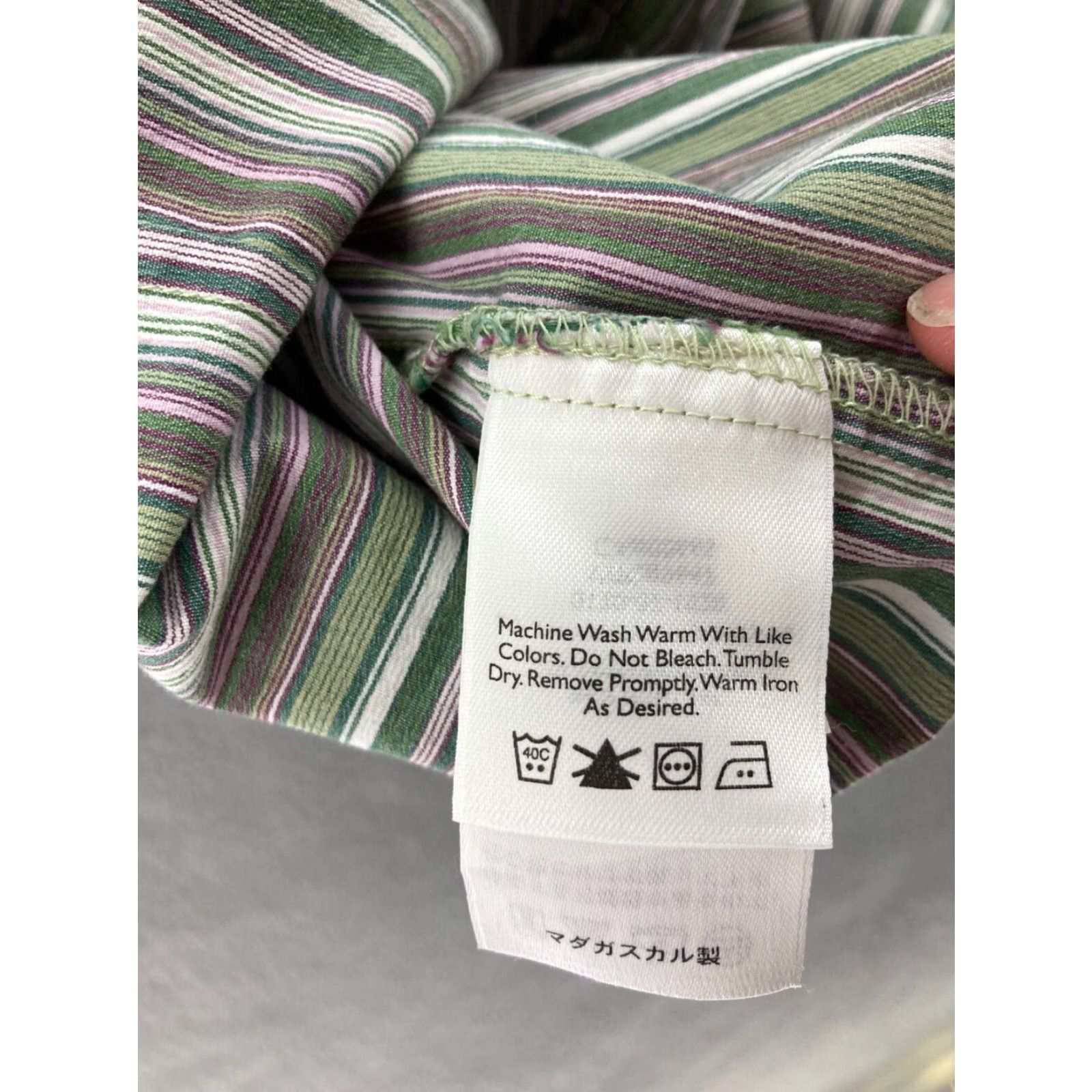 Eddie Bauer Eddie Bauer Womens XL Shirt Striped Button Up Blouse Size XL / US 12-14 / IT 48-50 - 4 Thumbnail