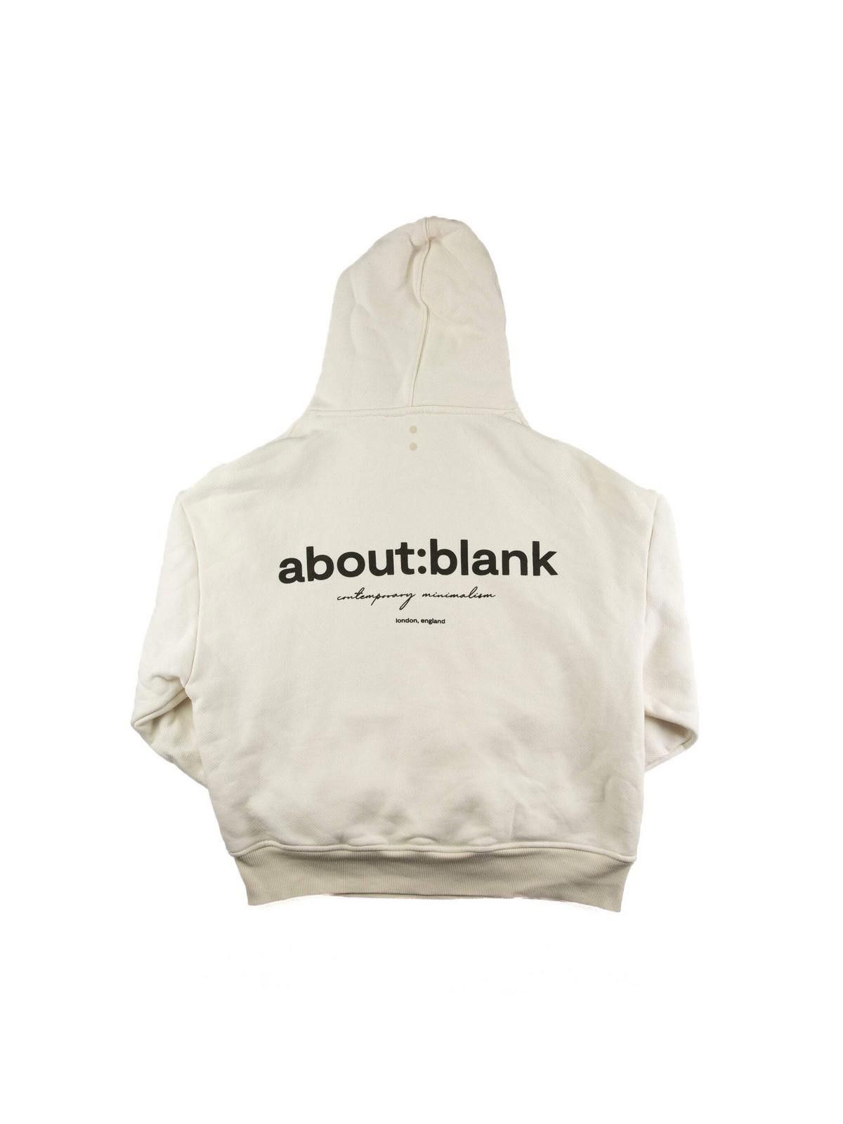 About:Blank about:blank Mens drop:seven White Hoodie Medium White Size US M / EU 48-50 / 2 - 1 Thumbnail