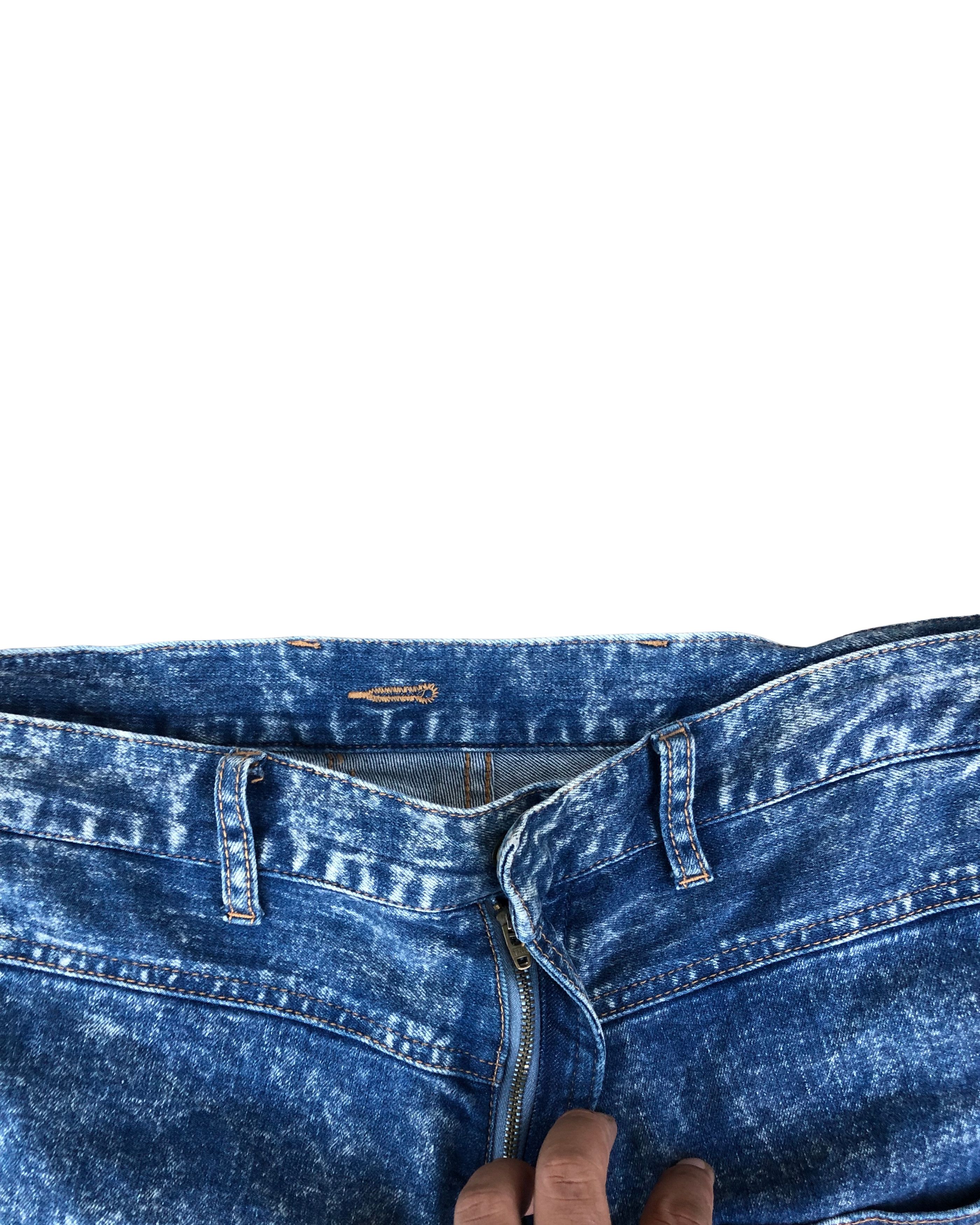 Issey Miyake Y2K Frapbois By Issey Miyake Splash Paint Pant Unique Design Size US 34 / EU 50 - 4 Thumbnail