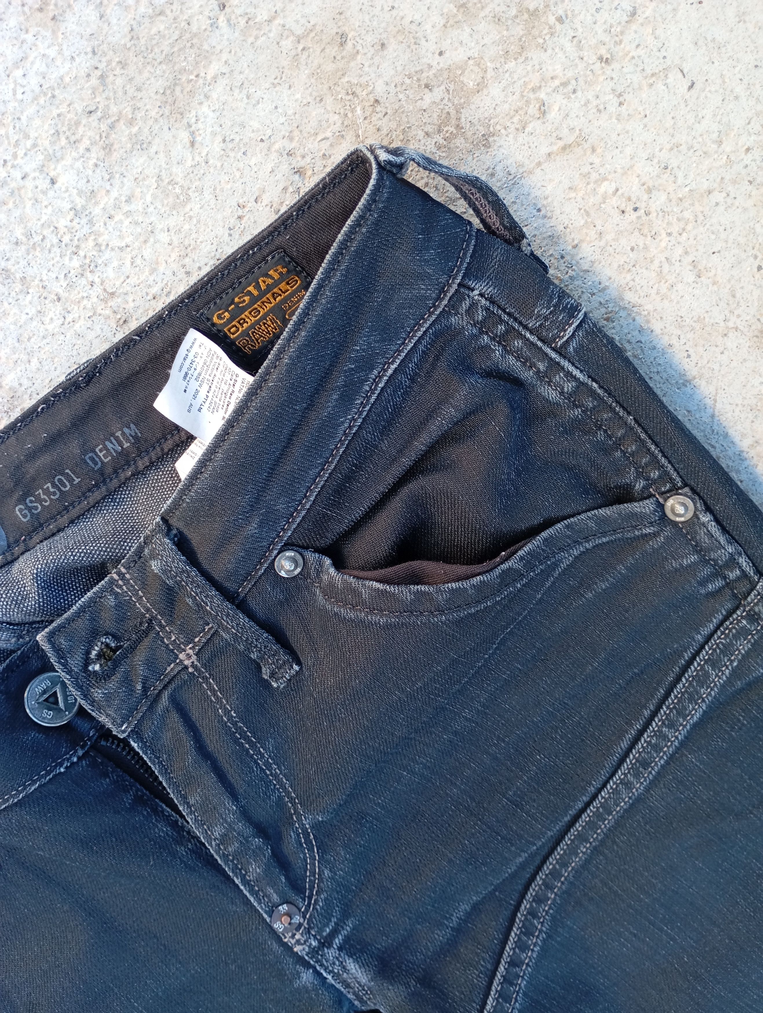 G-Star GStar Raw 5620 Elwood Heritage Embro Tapered Pants Carhartt Size US 27 - 12 Thumbnail