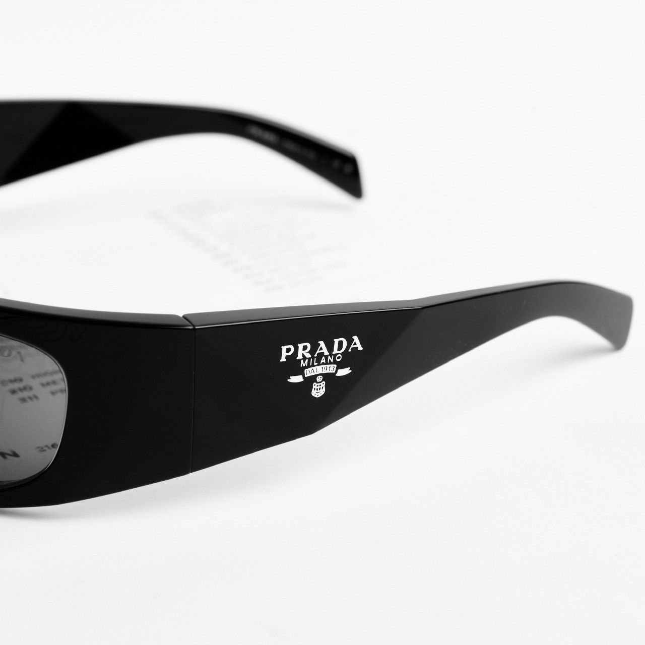 Prada PRADA 0PR A19S 1AB5S0 SUNGLASSES Size ONE SIZE - 3 Thumbnail
