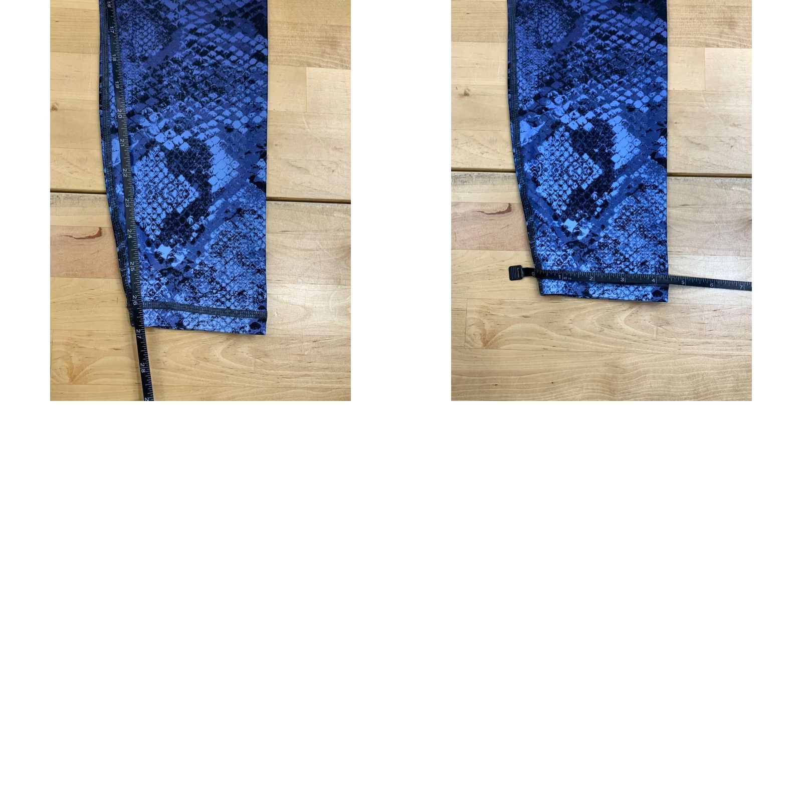 Vintage VINTAGE Carbon 38 Legging Womens L Snake Skin High Waist 27" Inseam Casual Black Ankle Pattern Animal Print Womens L Snake Skin High Rise 27" Inseam Size 36" / US 14 / IT 50 - 8 Thumbnail