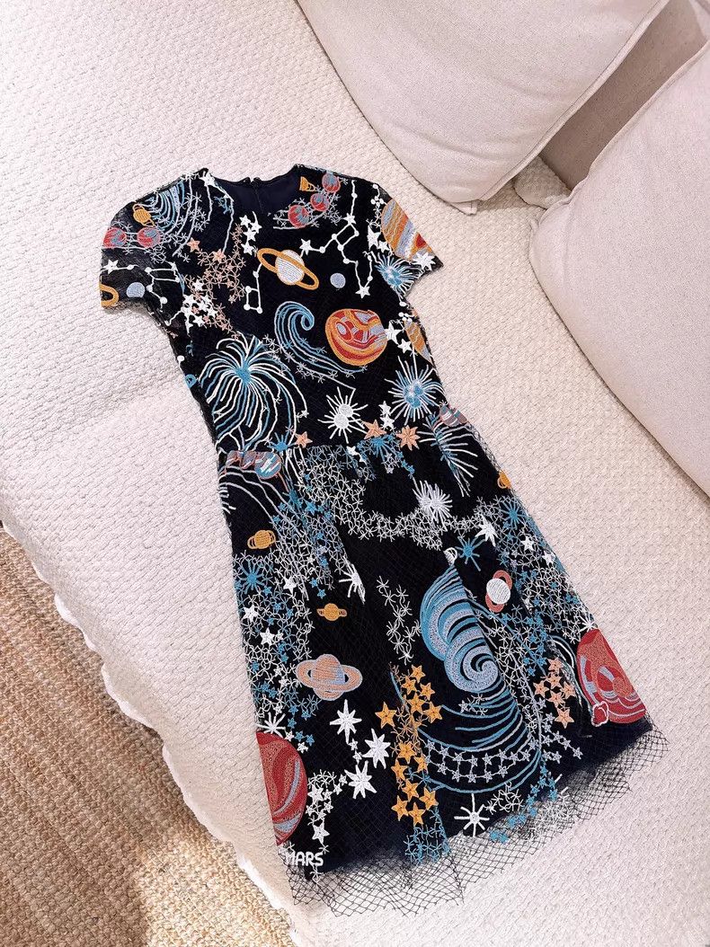 Valentino Valentino Starry sky dress Size S / US 4 / IT 40 - 1 Thumbnail