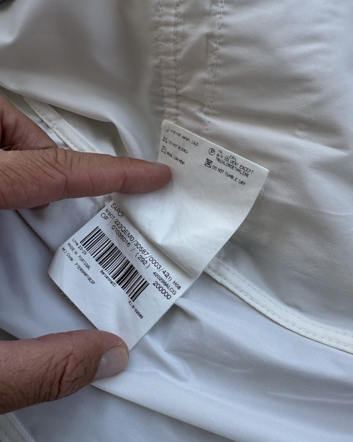 Burberry Burberry London Women’s White Lightweight Jacket Trench Coat Size M / US 6-8 / IT 42-44 - 5 Thumbnail