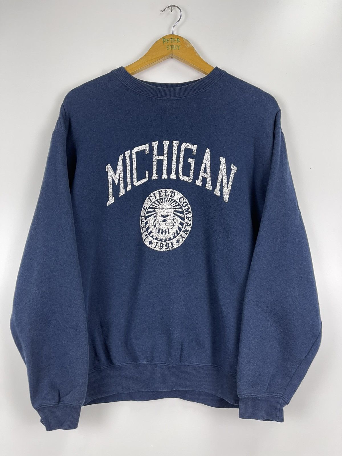 Vintage Vintage Michigan Sweatshirt Size US L / EU 52-54 / 3 - 8 Thumbnail