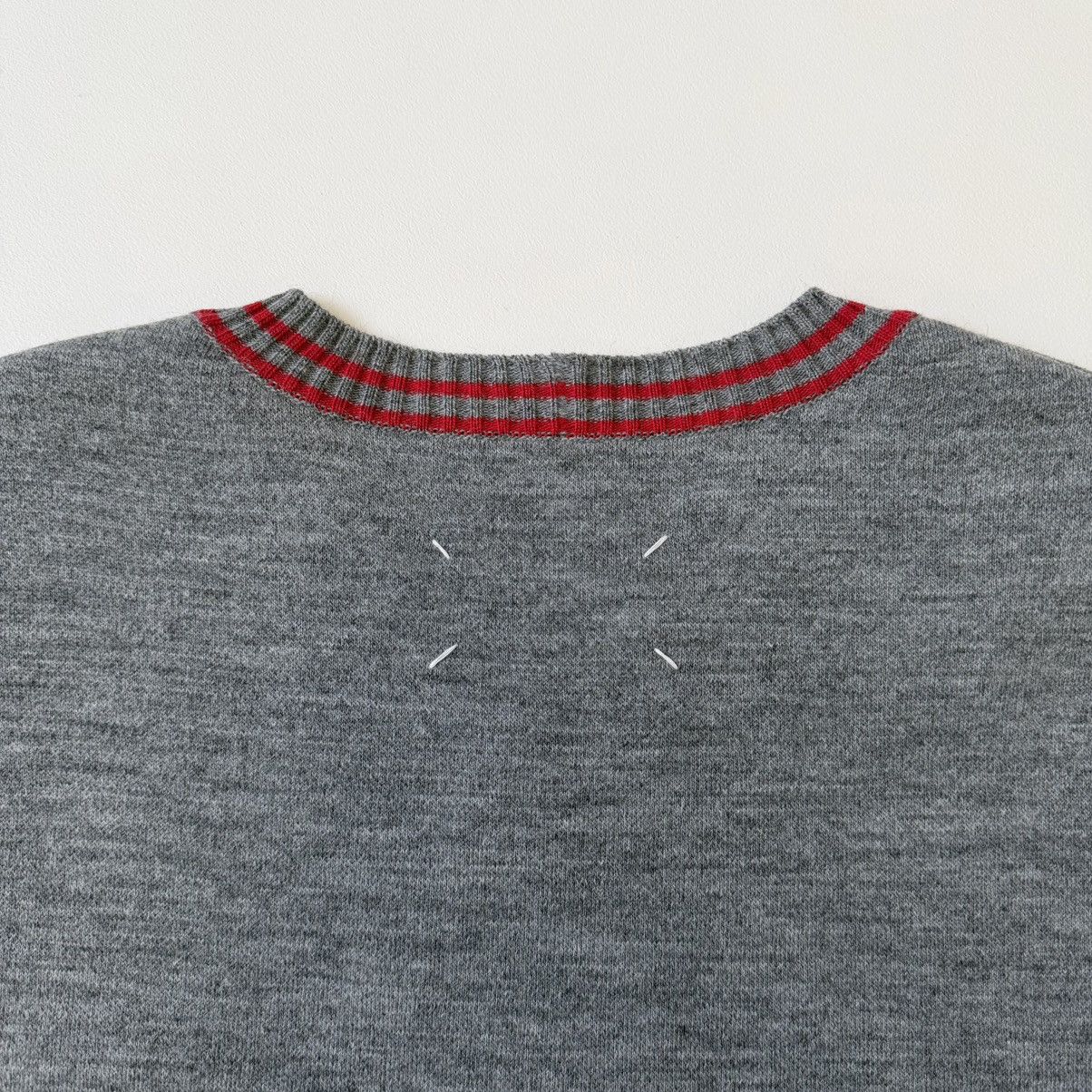 Maison Margiela A/W 20 ‘Distressed’ College Knit Sweater Size US XXL / EU 58 / 5 - 16 Thumbnail