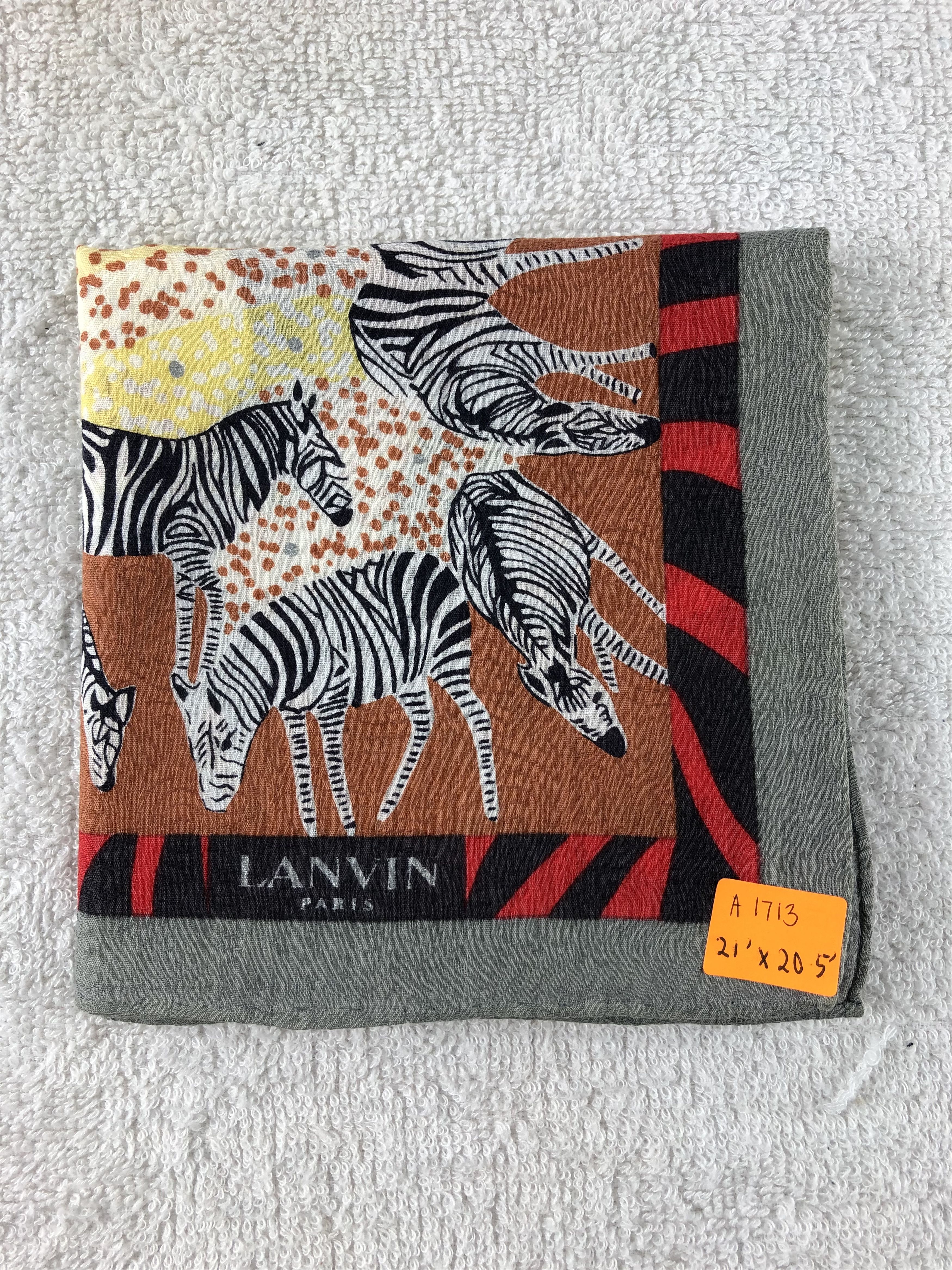 Lanvin Lanvin Handkerchief / Bandana / Neckerchief Size ONE SIZE - 6 Thumbnail