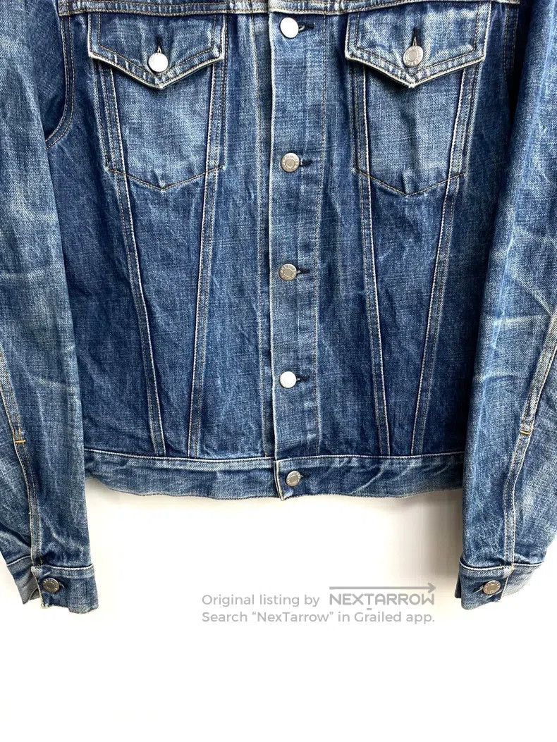 Helmut Lang HELMUT LANG Washed Blue Denim Jacket Size US S / EU 44-46 / 1 - 5 Thumbnail