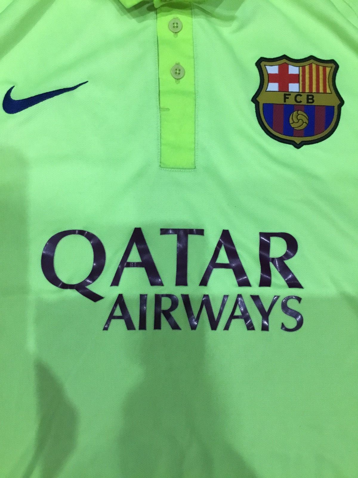 Nike FC Barcelona 14/15 Third Shirt Men’s Size XLFootball Jersey Size US XL / EU 56 / 4 - 5 Thumbnail