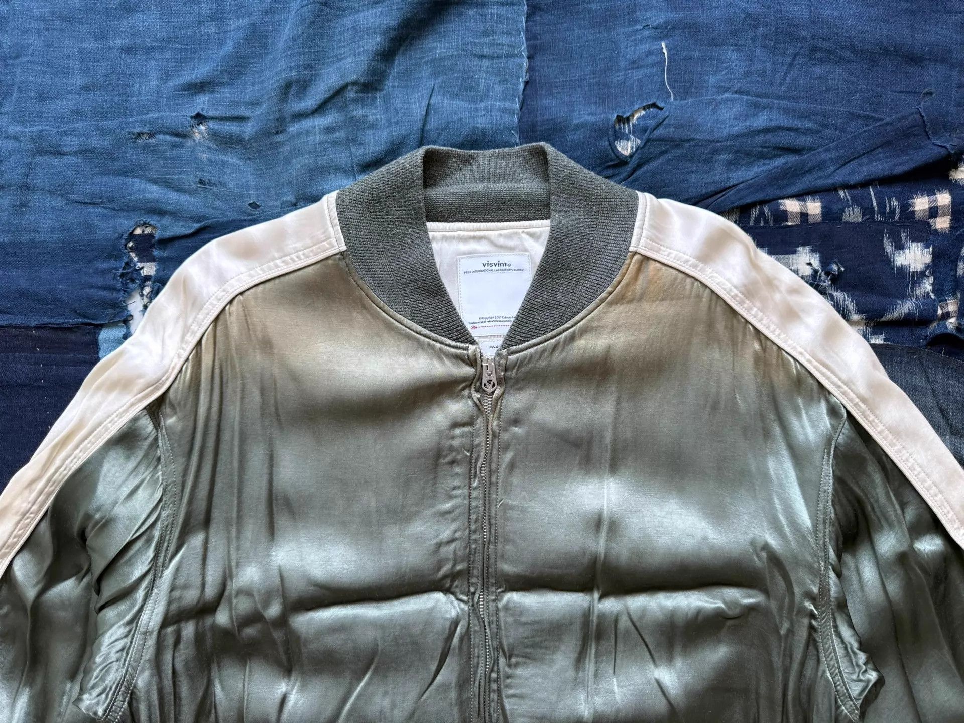 Visvim visvim 21ss douglas jkt silk olive 3 acc orange Size US L / EU 52-54 / 3 - 4 Thumbnail