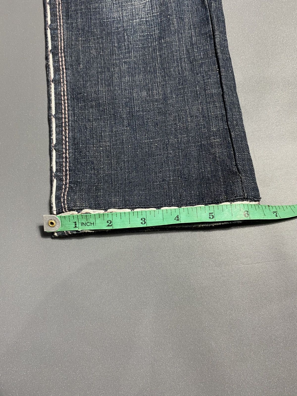 Vintage VTG Y2K 2000s Laguna Beach Jean Co Low Waist USA Made Jeans Size 25" / US 0 / IT 36 - 15 Thumbnail