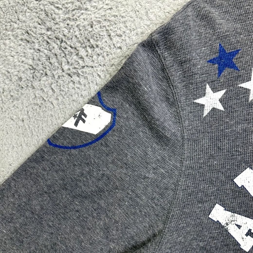 Vintage VINTAGE American Fighter Shirt Mens XL Grey Graphic Thermal Waffle Knit Long Sleeve Tee Size US XL / EU 56 / 4 - 7 Thumbnail