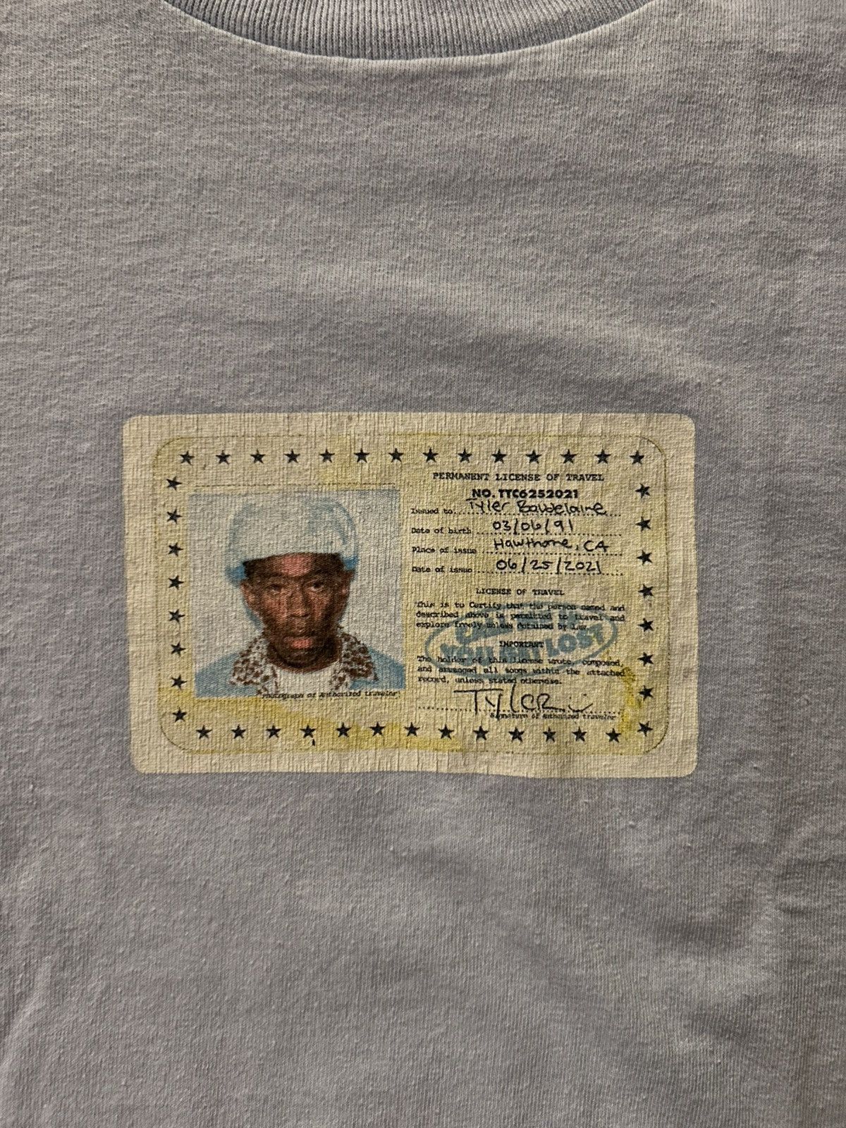 Tyler The Creator Tyler, the Creator License Tee Size US M / EU 48-50 / 2 - 2 Thumbnail
