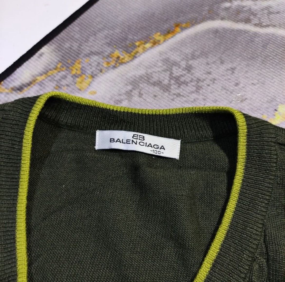 Balenciaga Vintage Balenciaga Vests Size US L / EU 52-54 / 3 - 5 Thumbnail