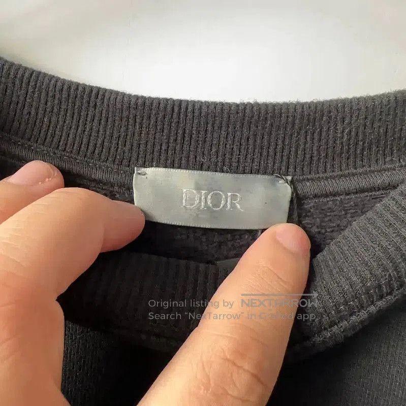 Dior Dior Black Cotton Men's Sweatshirt . Size US S / EU 44-46 / 1 - 3 Thumbnail