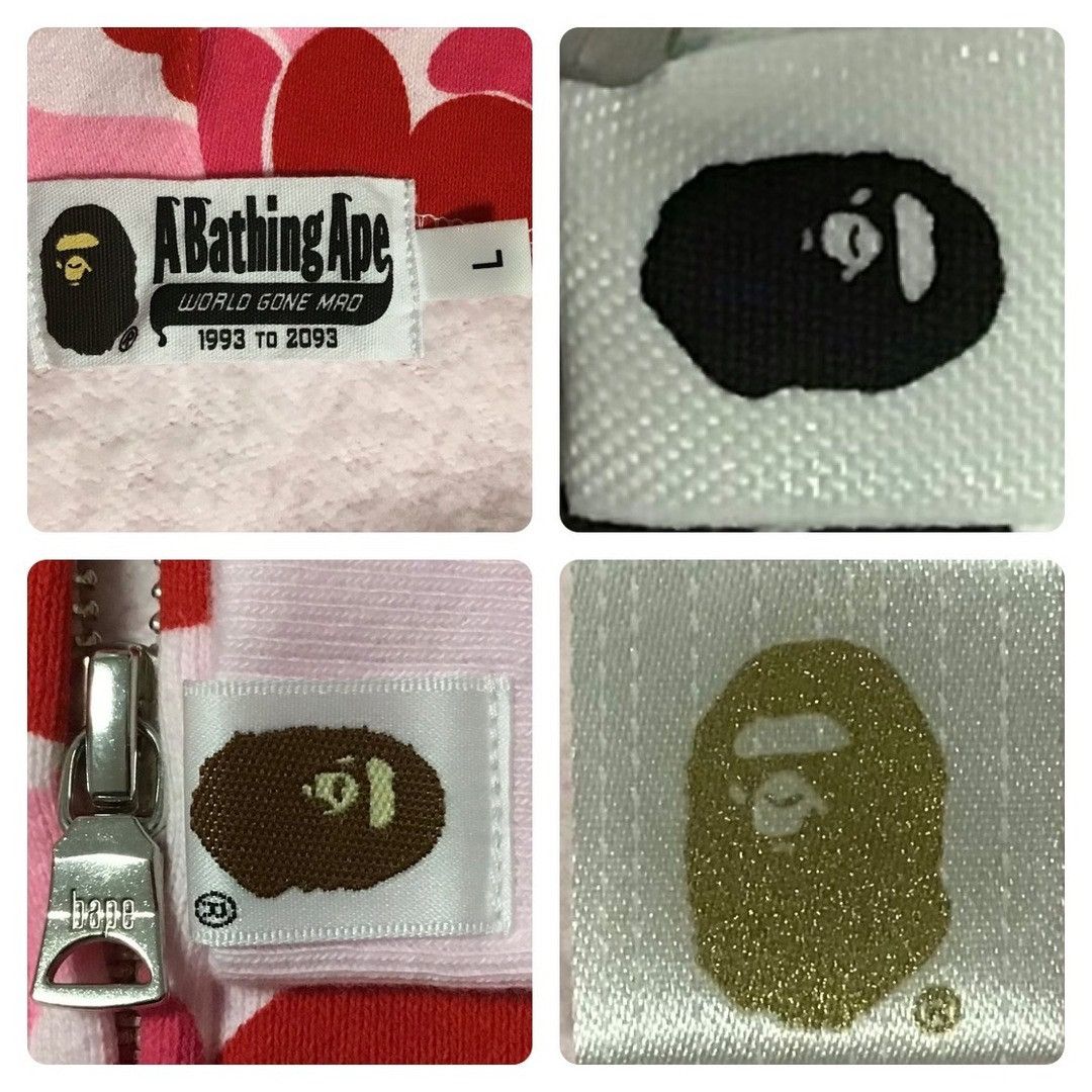Bape BAPE ABC camo pink tiger full zip hoodie a bathing ape Size US L / EU 52-54 / 3 - 7 Thumbnail