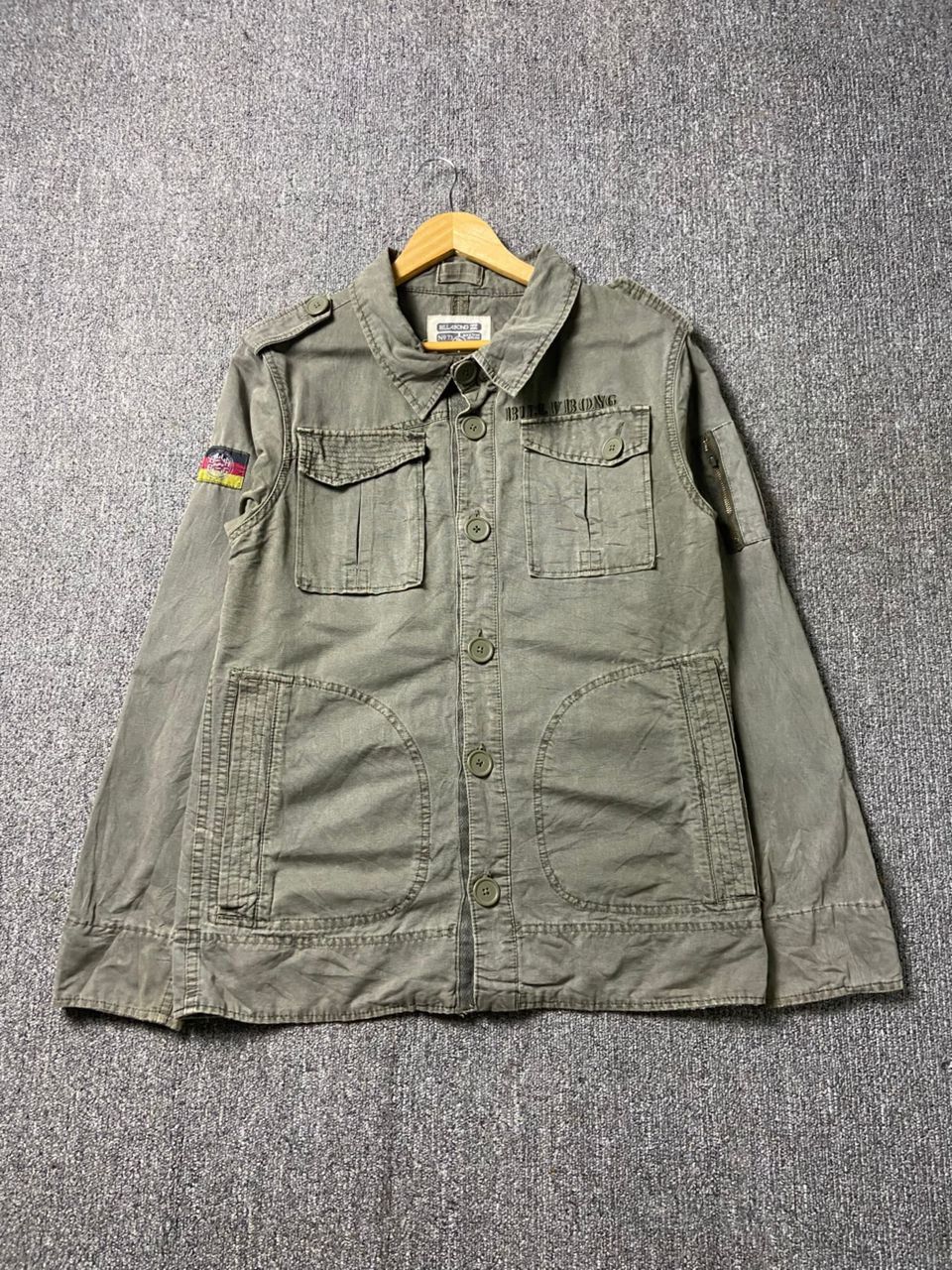 Billabong Billabong No 73 Double Standard Military Style Jacket (185) Size US M / EU 48-50 / 2 - 1 Thumbnail