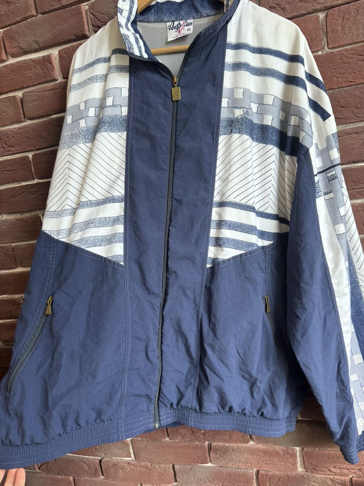 Vintage Vintage Australian 90s Tracksuit Jacket Grail Gabber Wear Size US XL / EU 56 / 4 - 10 Thumbnail