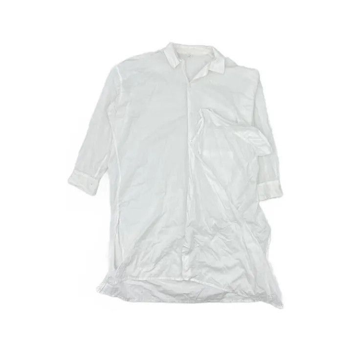 Yohji Yamamoto Yohji Yamamoto Long Sleeve Button-Up Dress 0079 Size US S / EU 44-46 / 1 - 1 Thumbnail
