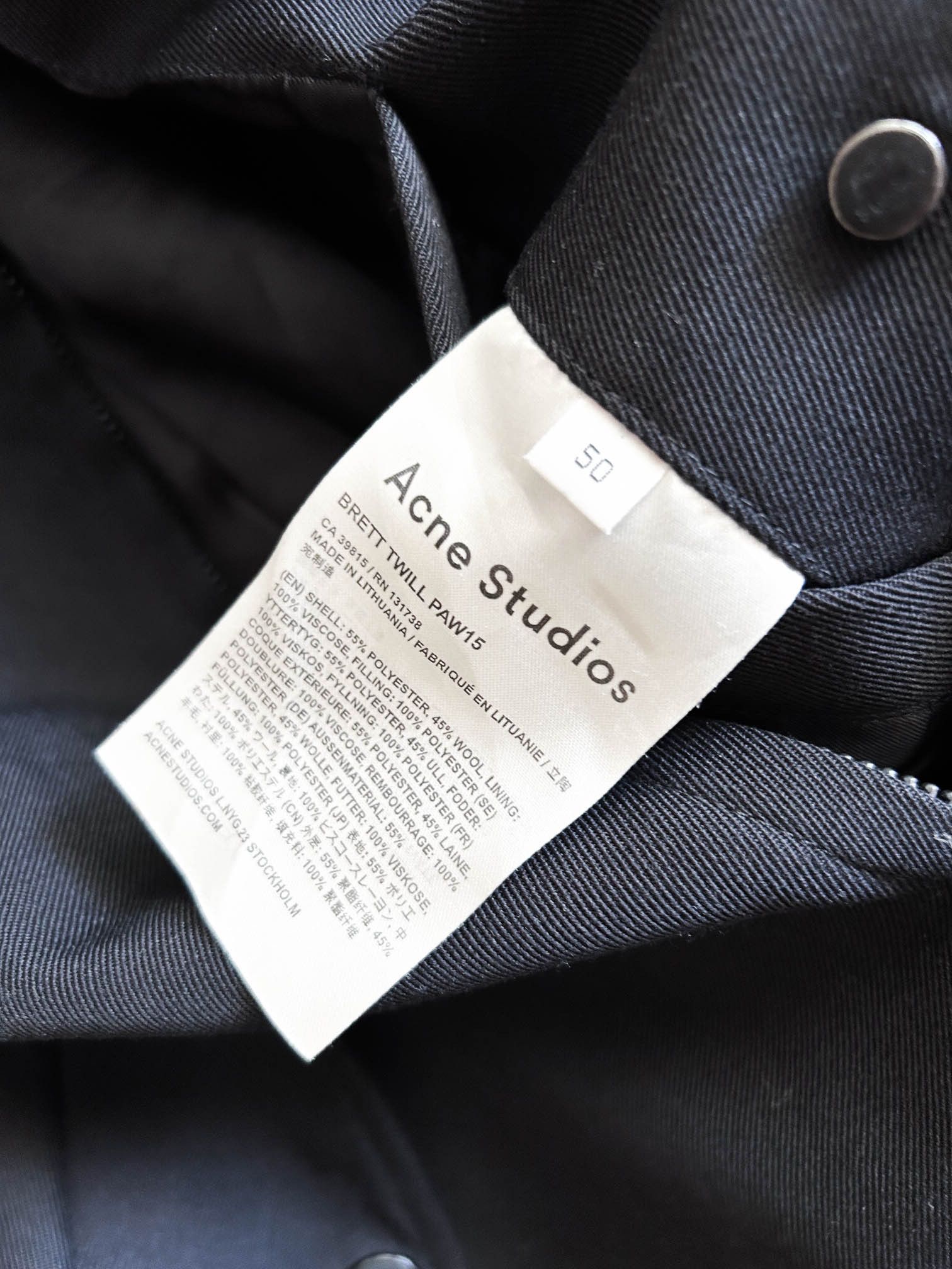 Acne Studios Brett Twill Jacket Size US M / EU 48-50 / 2 - 4 Thumbnail