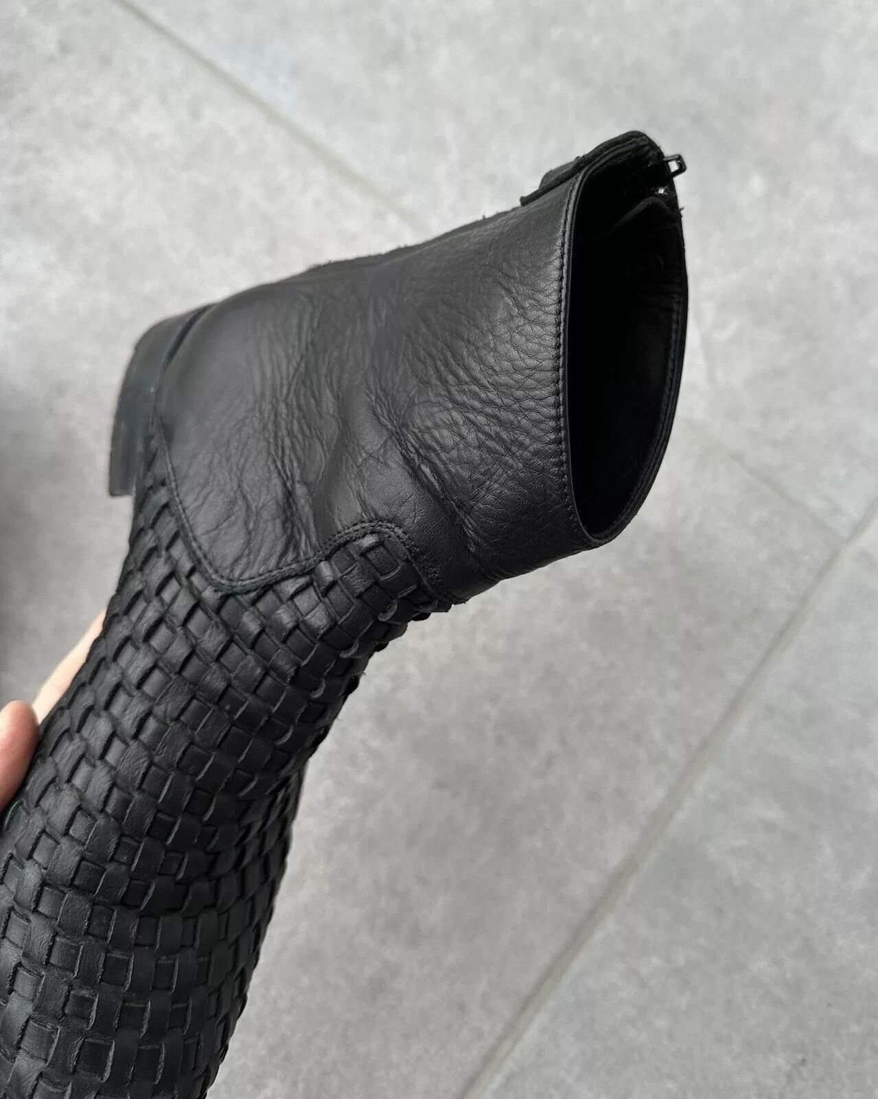 The Last Conspiracy The Last Conspiracy Audley Interlace Ankle Boots Woven Size US 8 / IT 38 - 9 Thumbnail