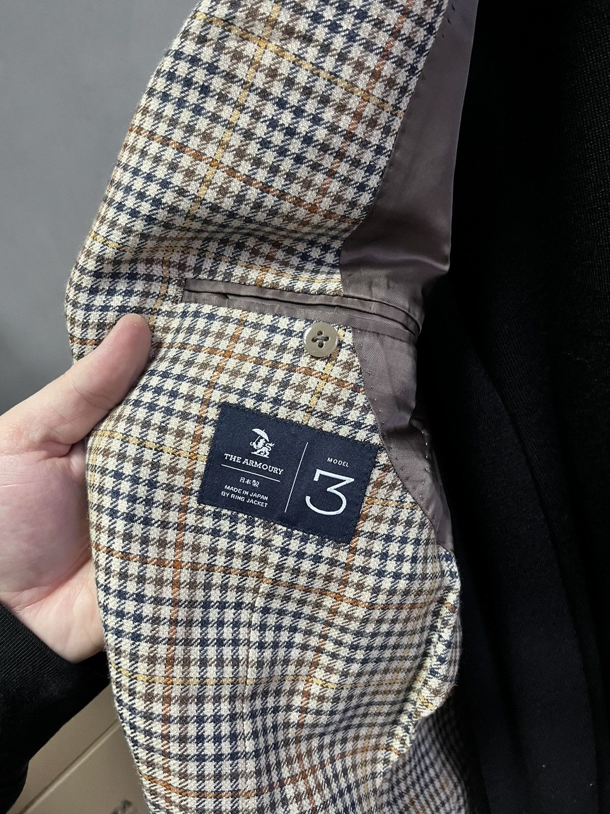 Japanese Brand × Ring Jacket × The Armoury THE ARMOURY blazer jacket Size 54L - 5 Thumbnail