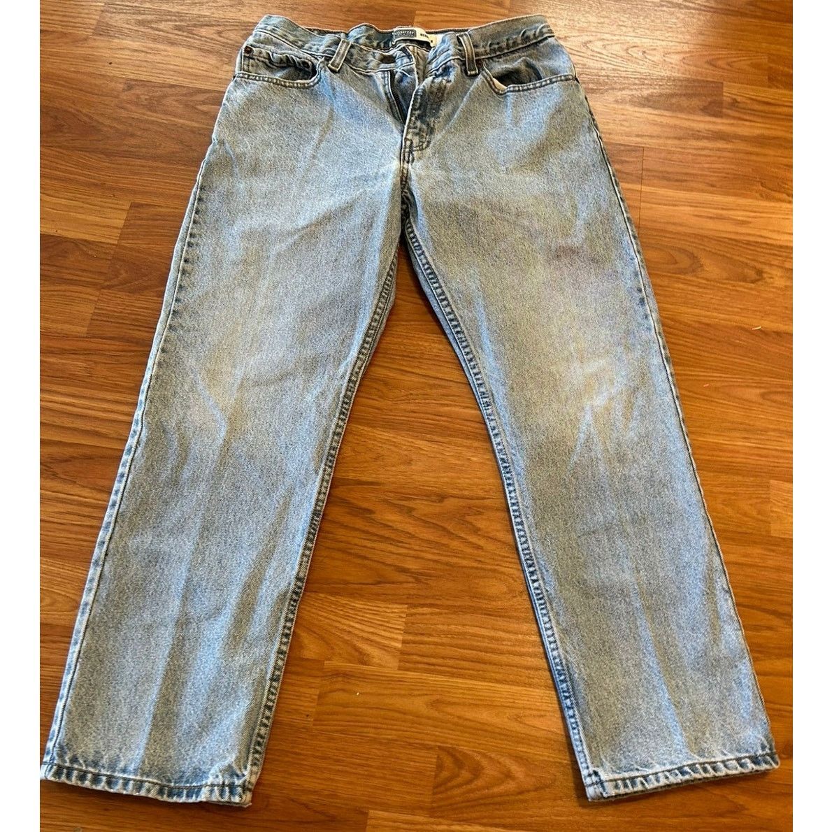Levi's Signature Levi Strauss Light Acid Wash Jeans 32x30 Size US 32 / EU 48 - 2 Thumbnail