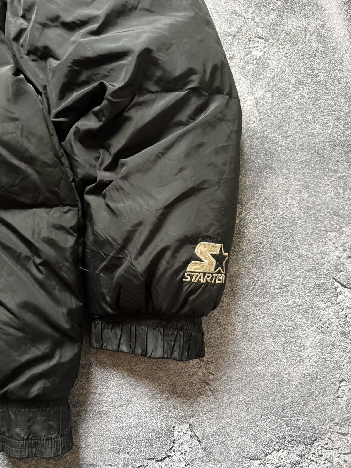 Starter RARE 90s Starter Chicago Bulls NBA Convertible Down Jacket Size US M / EU 48-50 / 2 - 7 Thumbnail