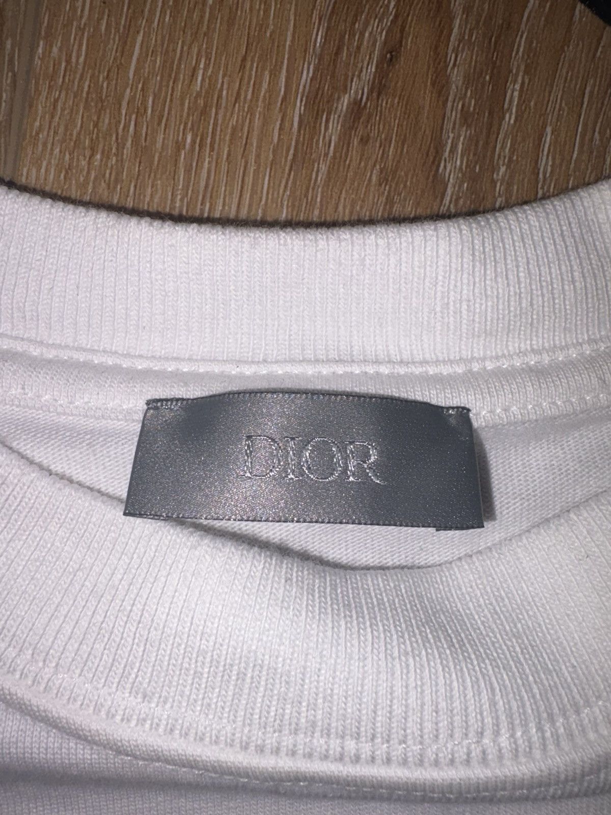Dior Dior White Crest Logo Tee XL - Lightly Worn Size US XL / EU 56 / 4 - 4 Thumbnail