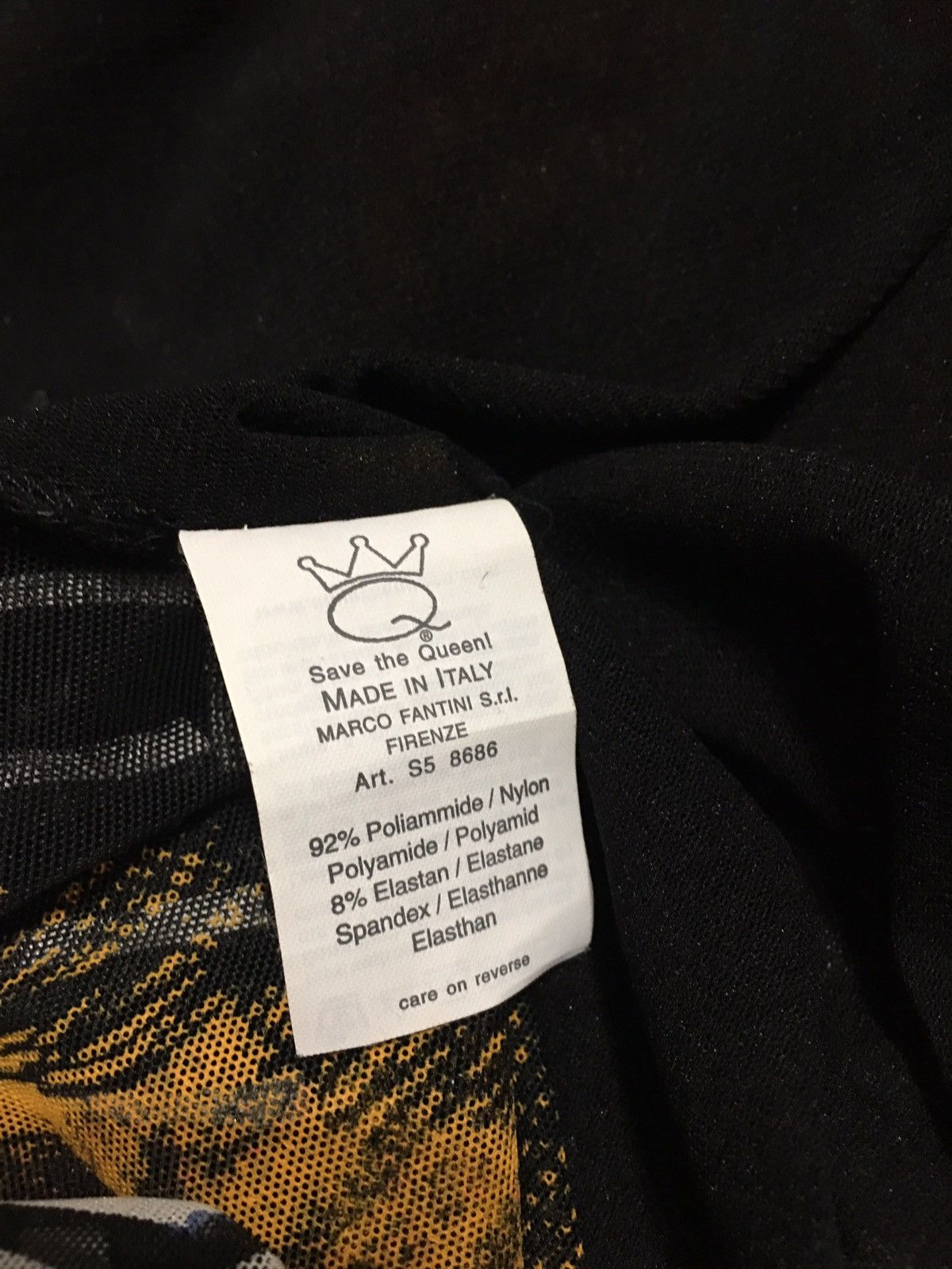 Designer Save The Queen Italy Designer Maxi Dress Size S Size S / US 4 / IT 40 - 12 Thumbnail