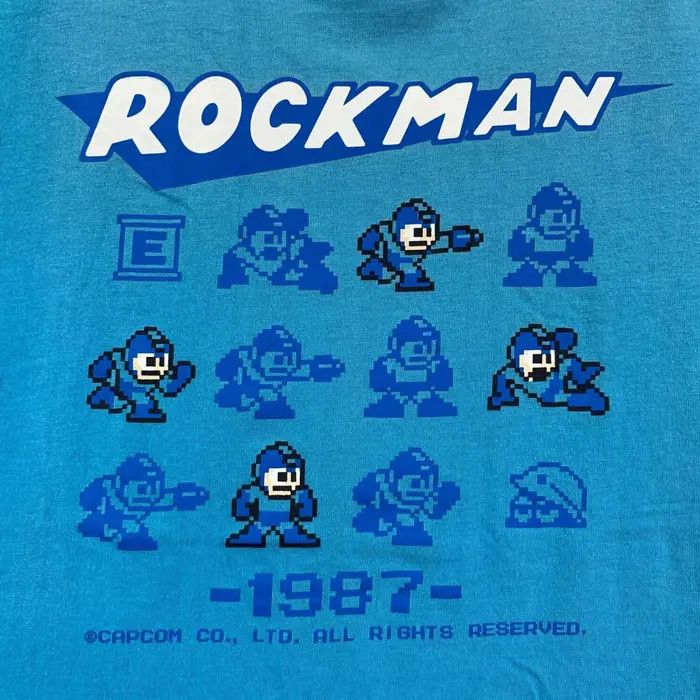 Vintage MEGA MAN ROCKMAN 30th Anniversary Capcom Tee Shirt Size US L / EU 52-54 / 3 - 3 Thumbnail