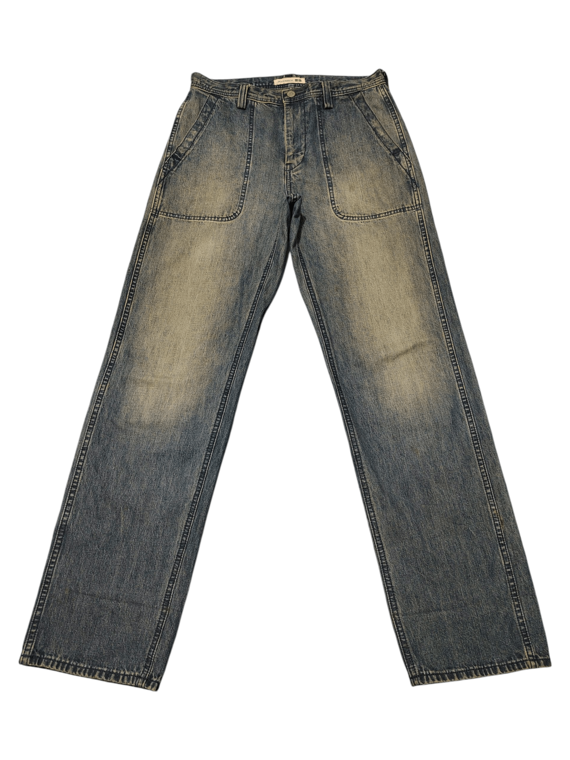 JW Anderson × Uniqlo Japanese JW Anderson Uniqlo Distressed jeans Size US 30 / EU 46 - 1 Thumbnail