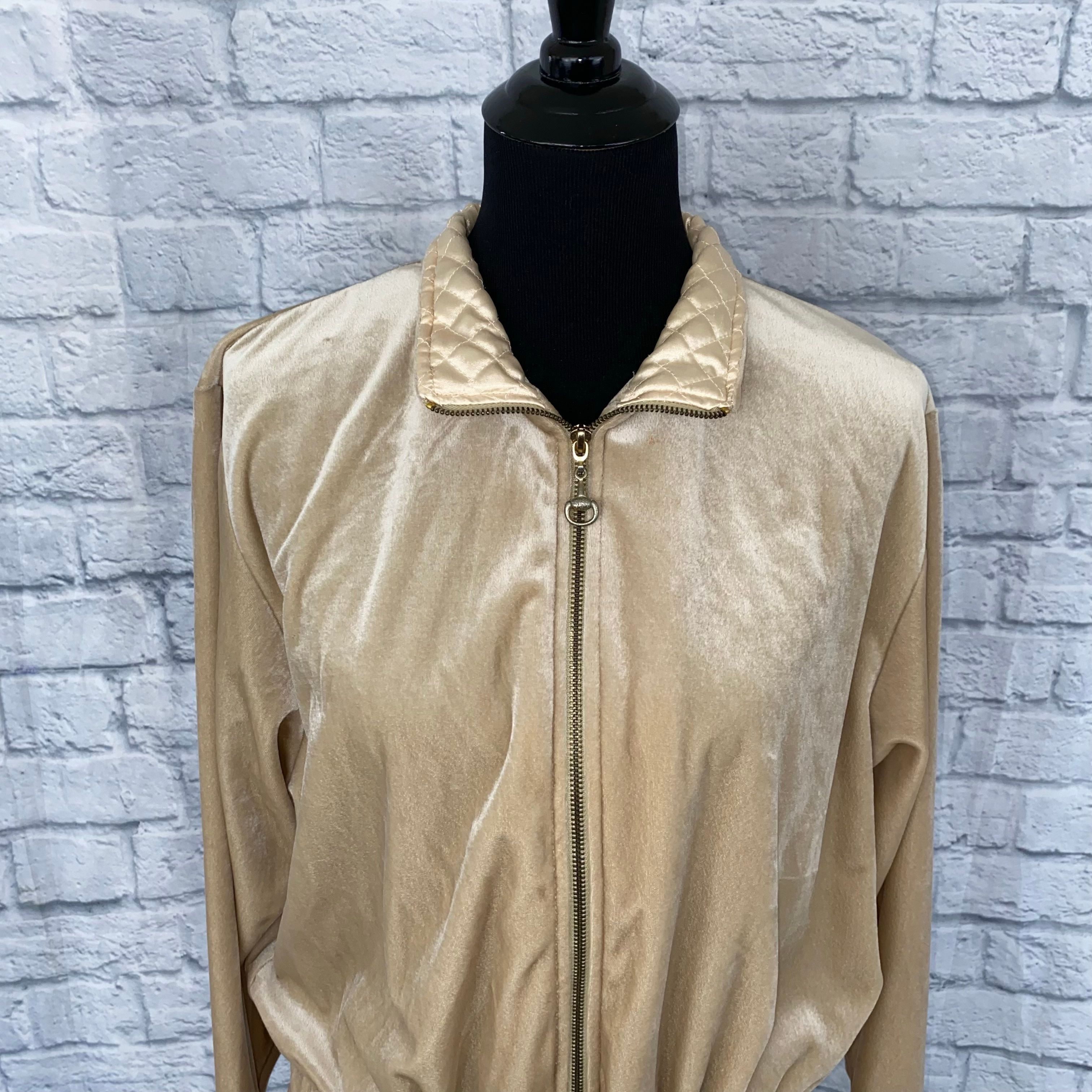 Other Villager sport a Liz Claiborne co velour jacket gold women s Size M / US 6-8 / IT 42-44 - 4 Thumbnail