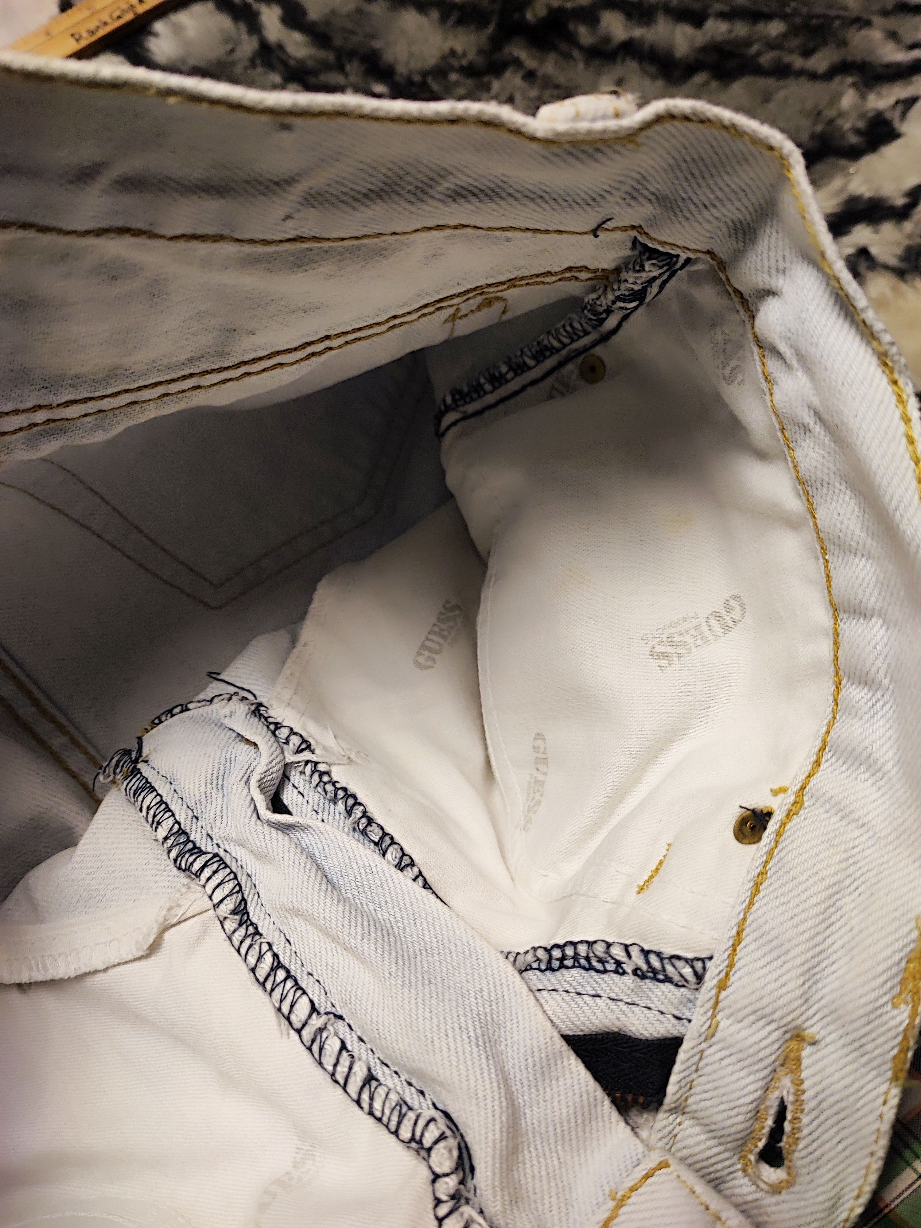 Undercover Vintage 80s Guess Georges Marciano Jeans Made in USA 28x31 Size US 28 / EU 44 - 11 Thumbnail