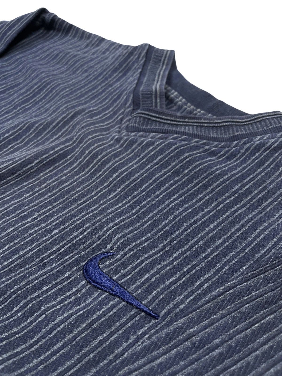 Nike Vintage y2k Nike Striped Long Sleeve Bootleg Size US M / EU 48-50 / 2 - 3 Thumbnail