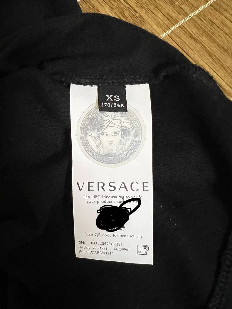 Versace Versace Medusa patterned pullover short-sleeved T-shirt Size US XS / EU 42 / 0 - 5 Thumbnail