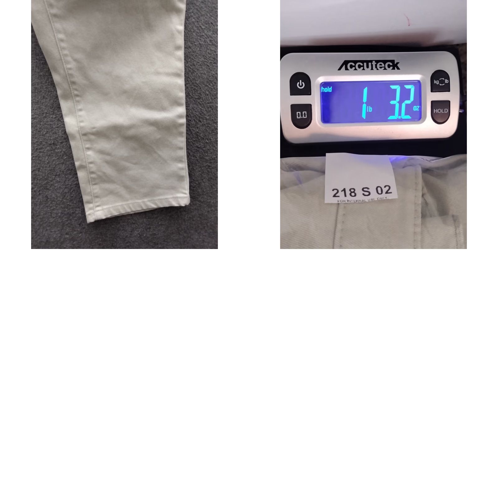 Vintage Woman Within Skinny Jeans Women 22W White Stretch 5-Pocket Denim High Rise Regular Fit XS-Plus? Size 40" / US 18 - 8 Thumbnail
