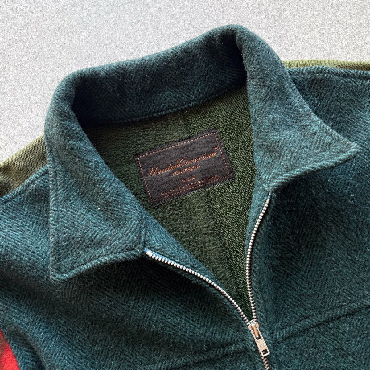 Undercover AW03 Paper Doll Hybrid Reconstructed Wool Jacket Size US M / EU 48-50 / 2 - 10 Thumbnail