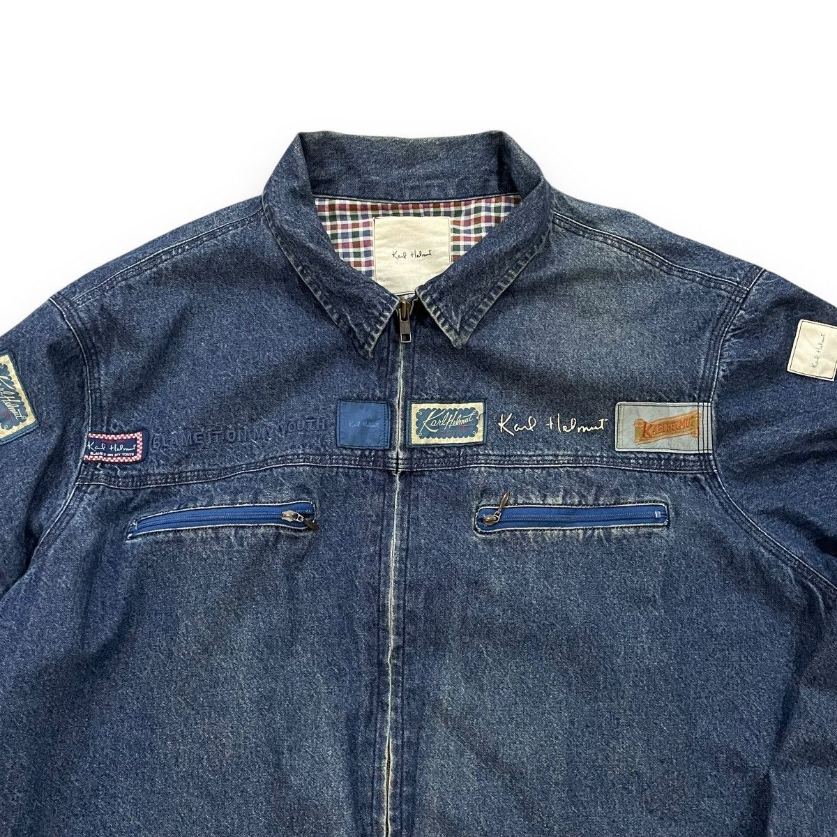Designer × Japanese Brand × Karl Helmut Karl Helmut Chore Jacket Size US XL / EU 56 / 4 - 2 Thumbnail