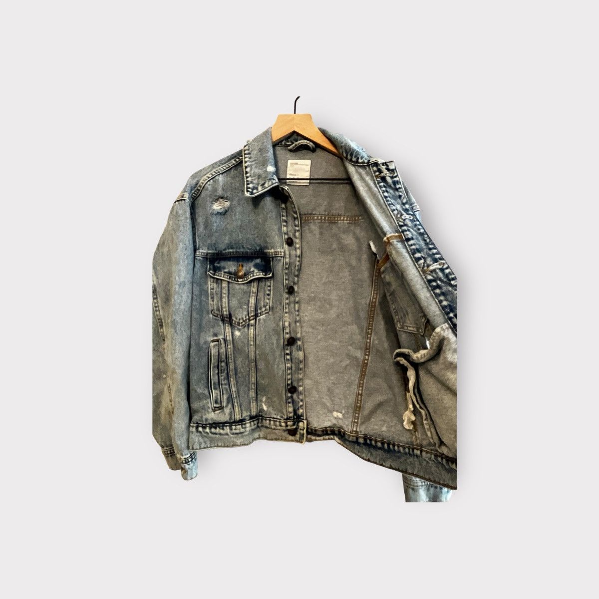 Vintage Vintage Bershka Denim Jacket Size XS / US 0-2 / IT 36-38 - 5 Thumbnail